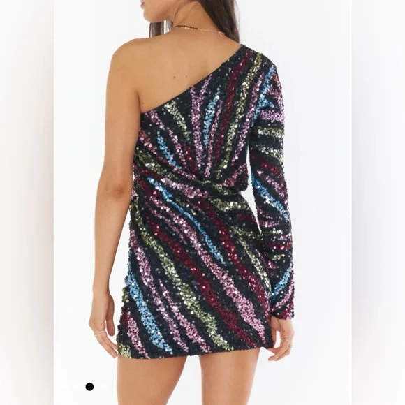 Show Me Your Mumu Shimmy Mini Dress - Picture 3 of 5